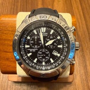 Citizen Men's Black Chronograph Watch